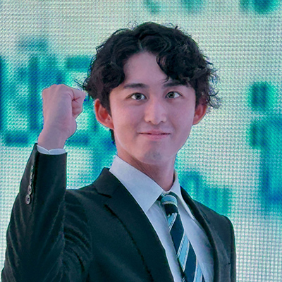 岡田 一輝氏の写真